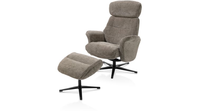 Henders en Hazel Lazaro Fauteuil + Hocker