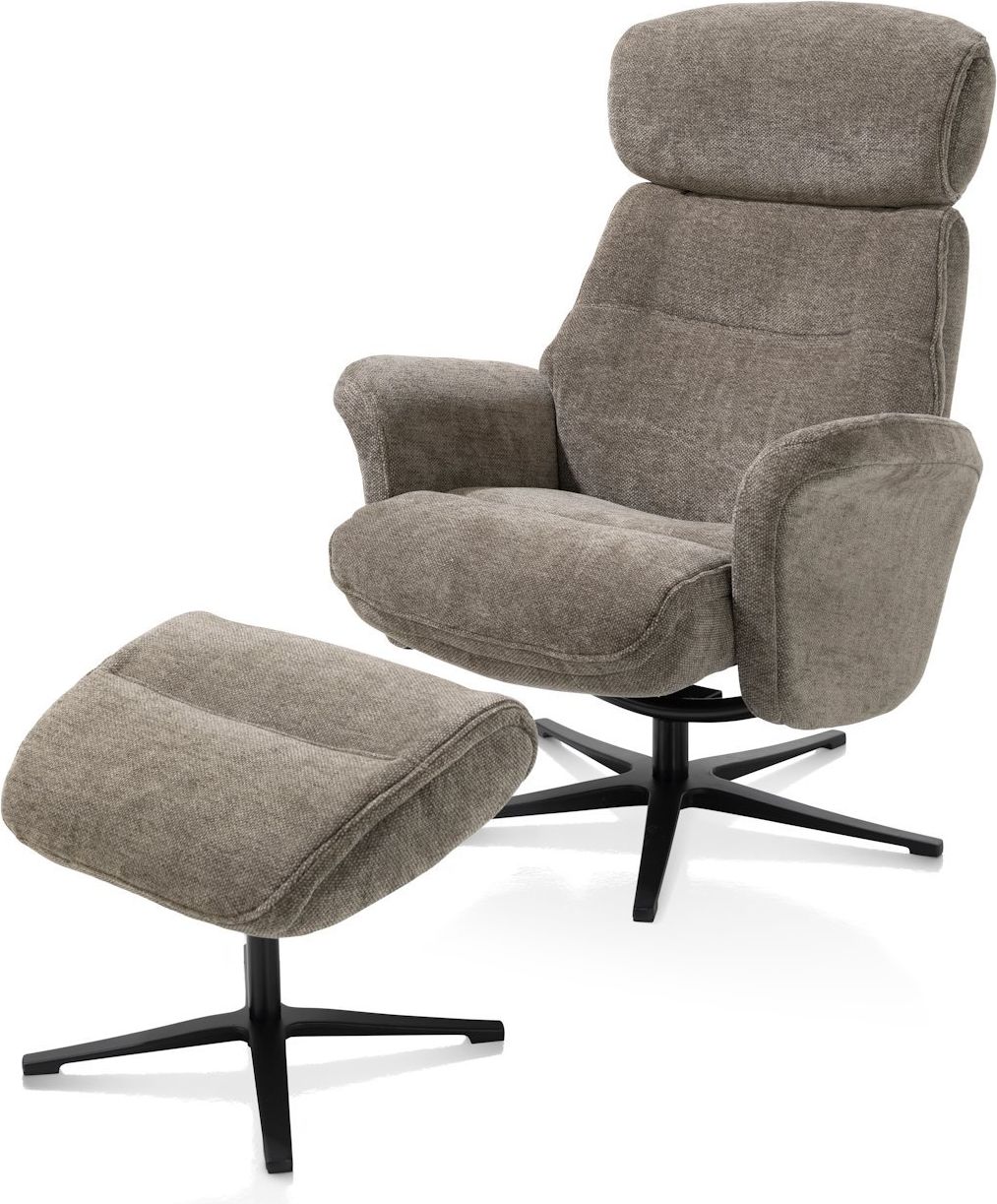 Henders en Hazel Lazaro Fauteuil + Hocker