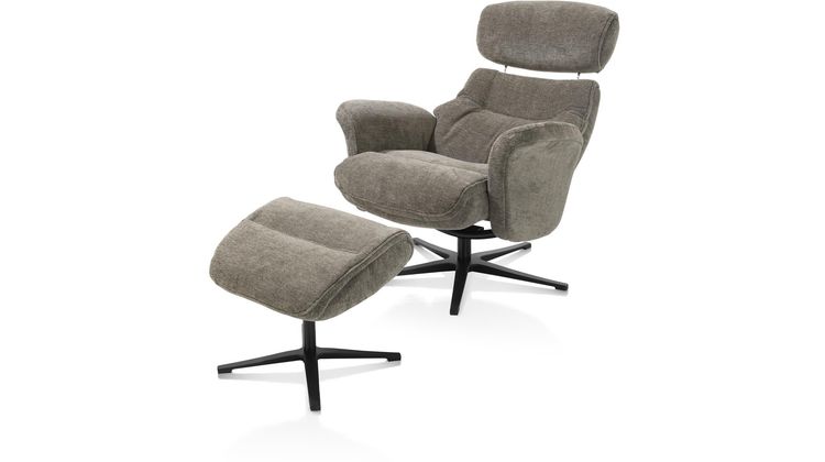 Henders en Hazel Lazaro Fauteuil + Hocker