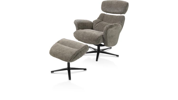 Henders en Hazel Lazaro Fauteuil + Hocker