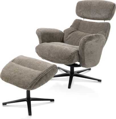 Henders en Hazel Lazaro Fauteuil + Hocker