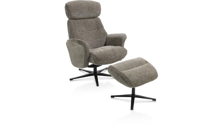 Henders en Hazel Lazaro Fauteuil + Hocker