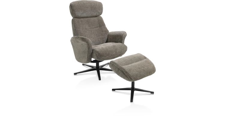 Henders en Hazel Lazaro Fauteuil + Hocker