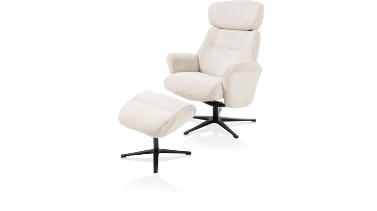 Henders en Hazel Lazaro Fauteuil + Hocker