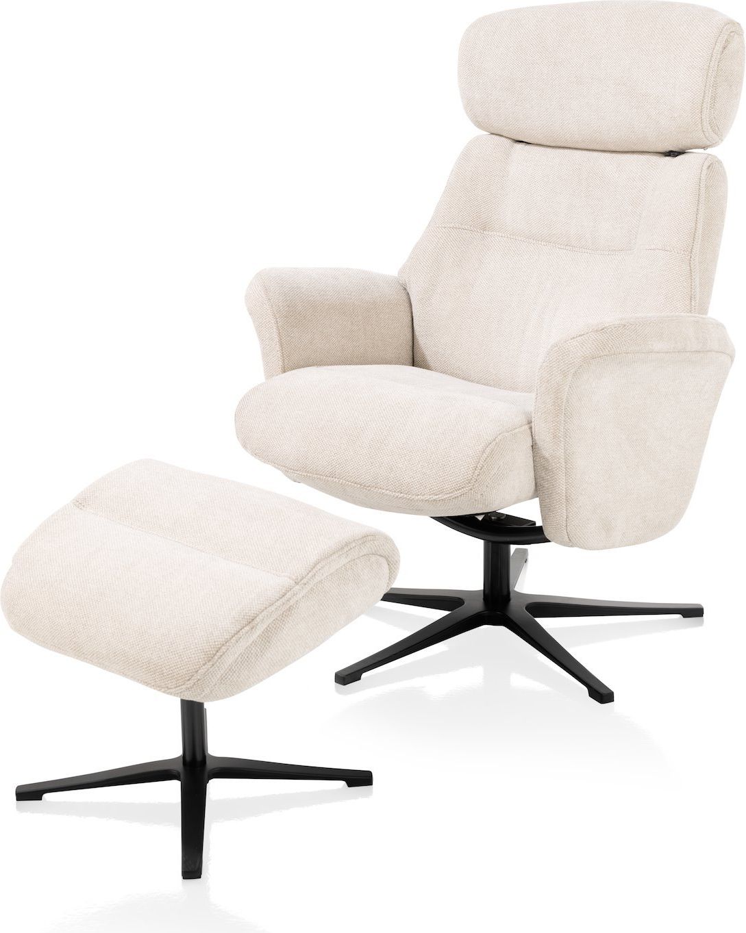 Henders en Hazel Lazaro Fauteuil + Hocker