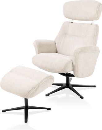 Henders en Hazel Lazaro Fauteuil + Hocker