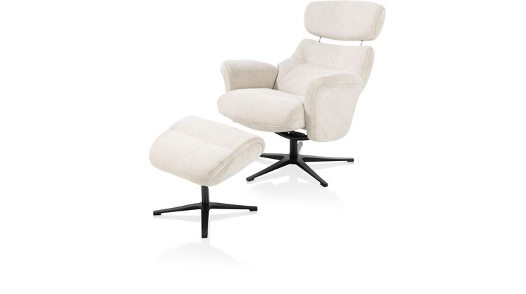 Henders en Hazel Lazaro Fauteuil + Hocker