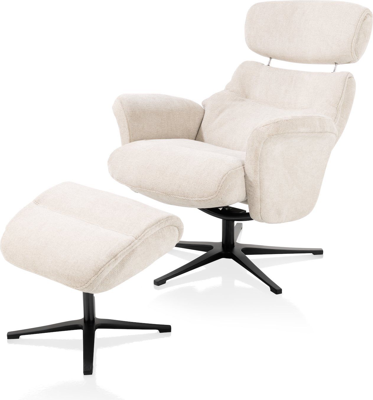 Henders en Hazel Lazaro Fauteuil + Hocker