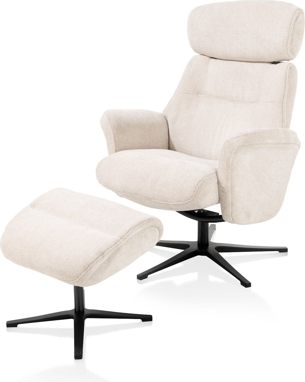 Henders en Hazel Lazaro Fauteuil + Hocker