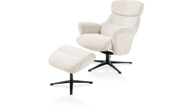Henders en Hazel Lazaro Fauteuil + Hocker
