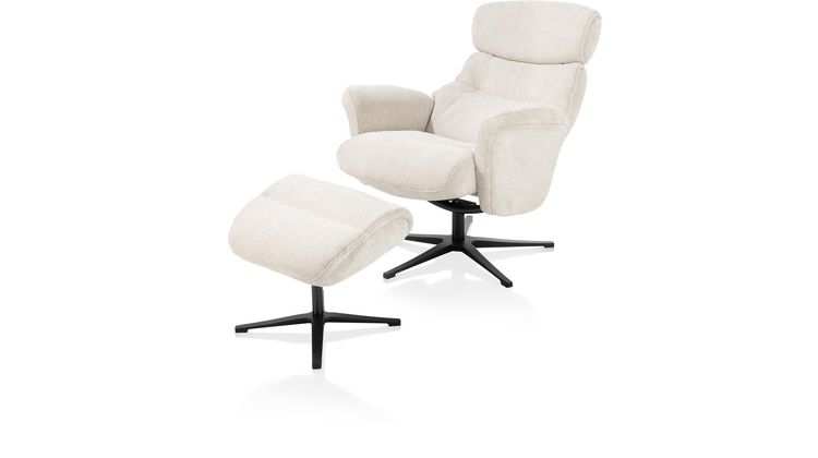 Henders en Hazel Lazaro Fauteuil + Hocker