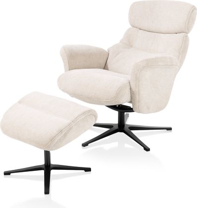 Henders en Hazel Lazaro Fauteuil + Hocker