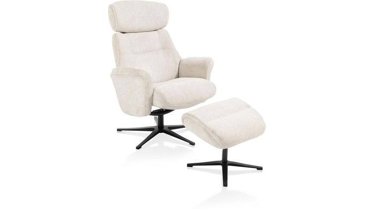 Henders en Hazel Lazaro Fauteuil + Hocker