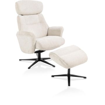 Henders en Hazel Lazaro Fauteuil + Hocker