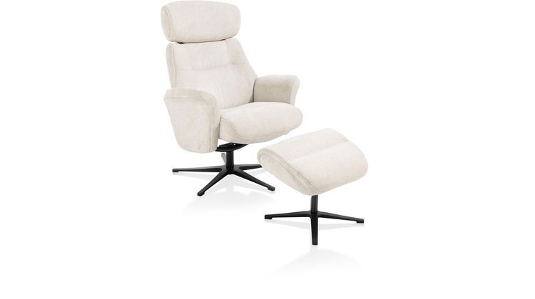 Henders en Hazel Lazaro Fauteuil + Hocker