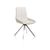 Henders en Hazel Levi RVS 4-poots Recht Eetkamerstoel Off White