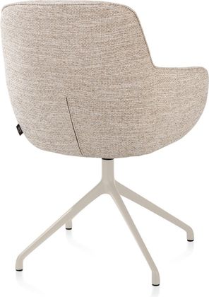 Henders en Hazel Mateo Creme Poten Armstoel