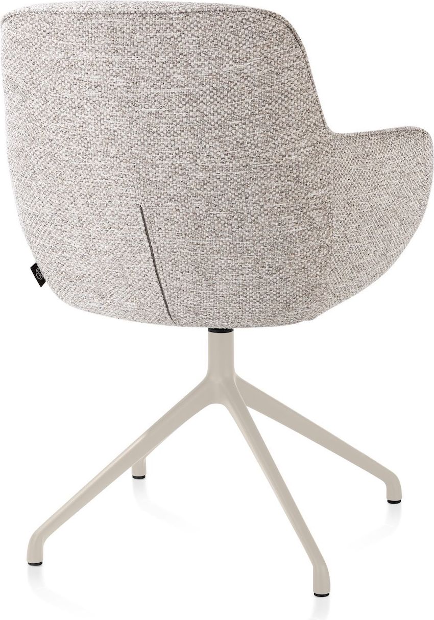 Henders en Hazel Mateo Creme Poten Armstoel