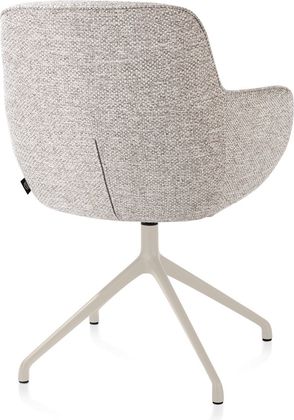 Henders en Hazel Mateo Creme Poten Armstoel