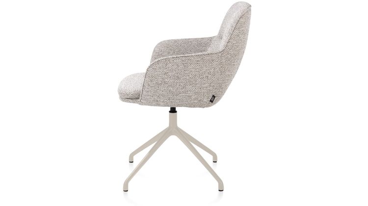 Henders en Hazel Mateo Creme Poten Armstoel