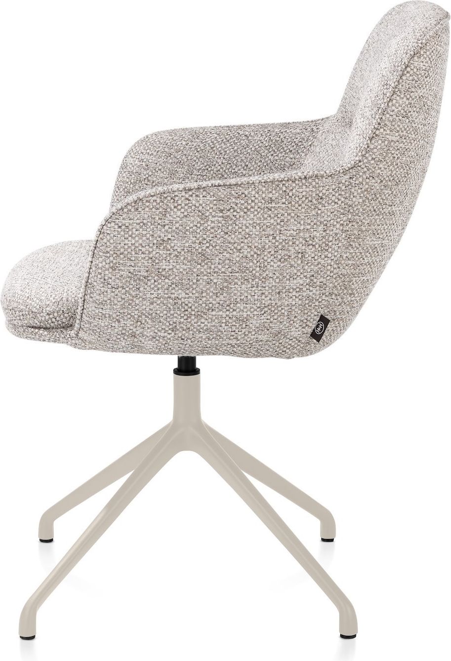 Henders en Hazel Mateo Creme Poten Armstoel