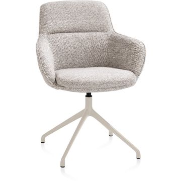 Henders en Hazel Mateo Creme Poten Armstoel