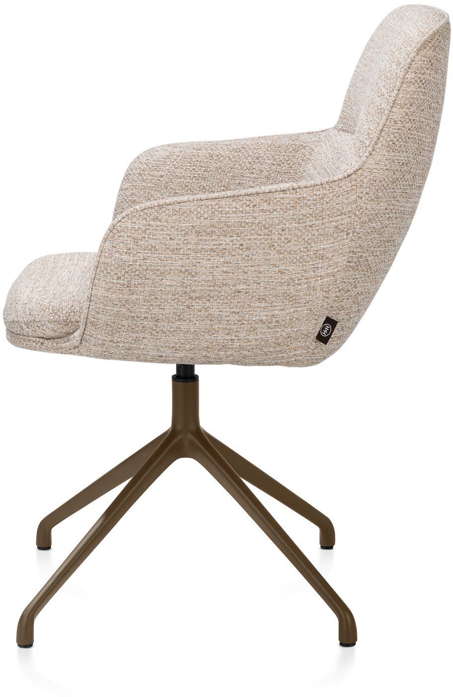 Henders en Hazel Mateo Steelbrown Poten Armstoel