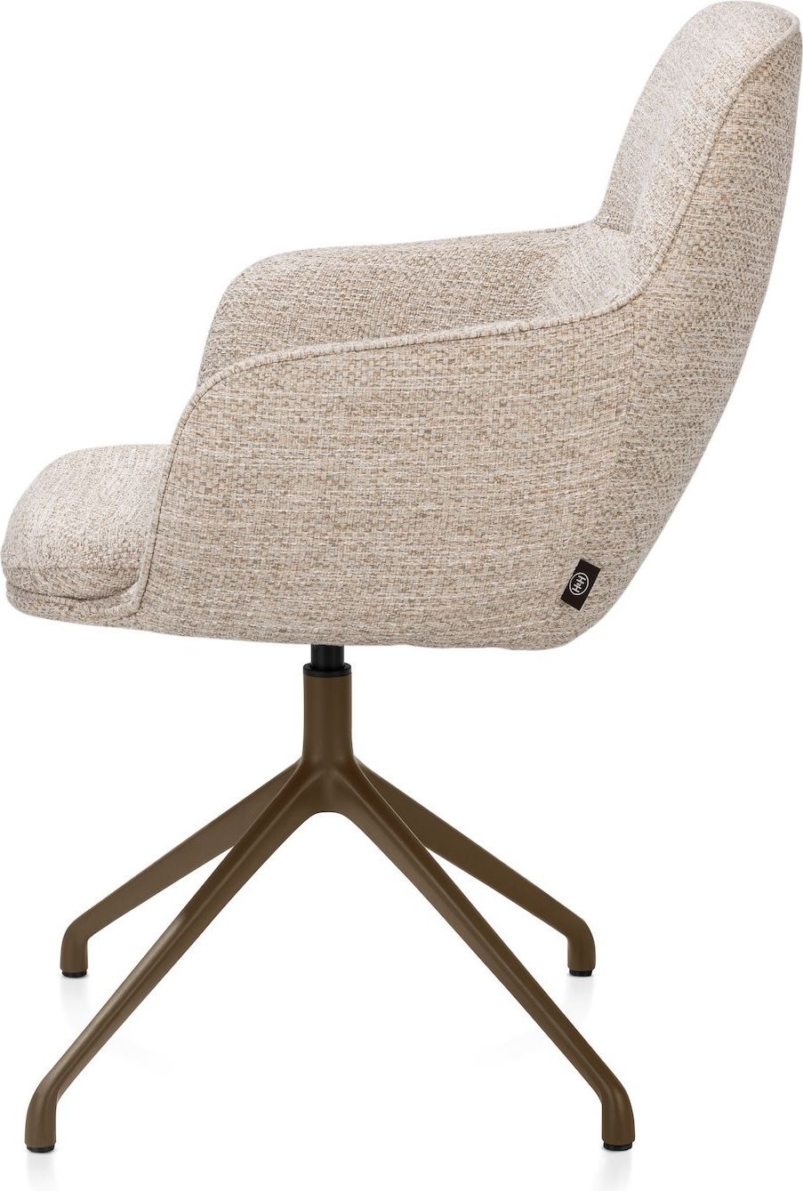 Henders en Hazel Mateo Steelbrown Poten Armstoel