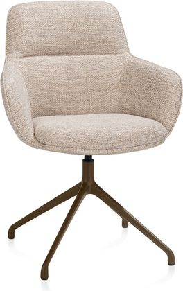 Henders en Hazel Mateo Steelbrown Poten Armstoel