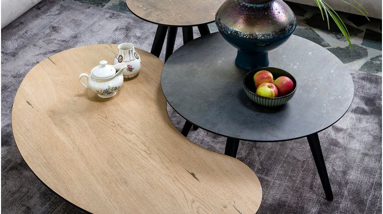 Henders en Hazel Maze Nier L Salontafel