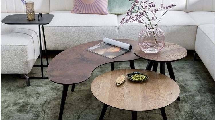 Henders en Hazel Maze Nier L Salontafel