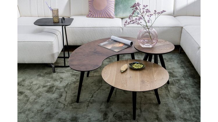 Henders en Hazel Maze Nier L Salontafel