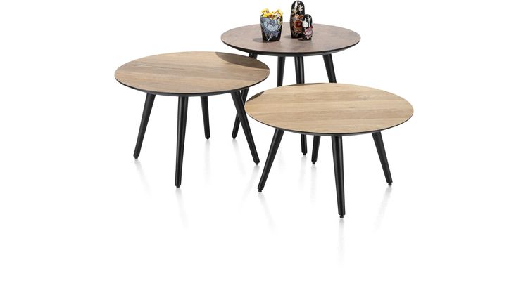 Henders en Hazel Maze Rond M Salontafel