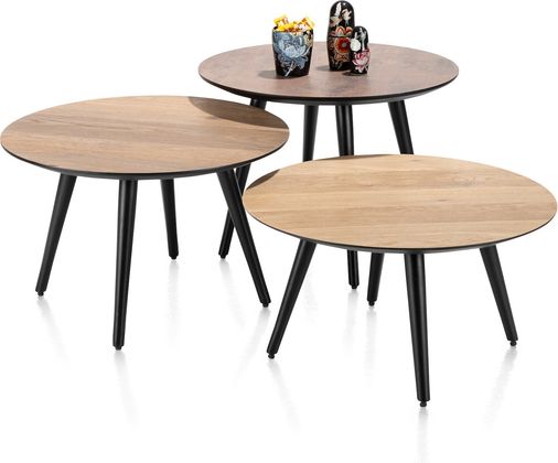 Henders en Hazel Maze Rond M Salontafel