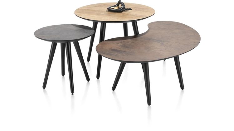 Henders en Hazel Maze Rond M Salontafel
