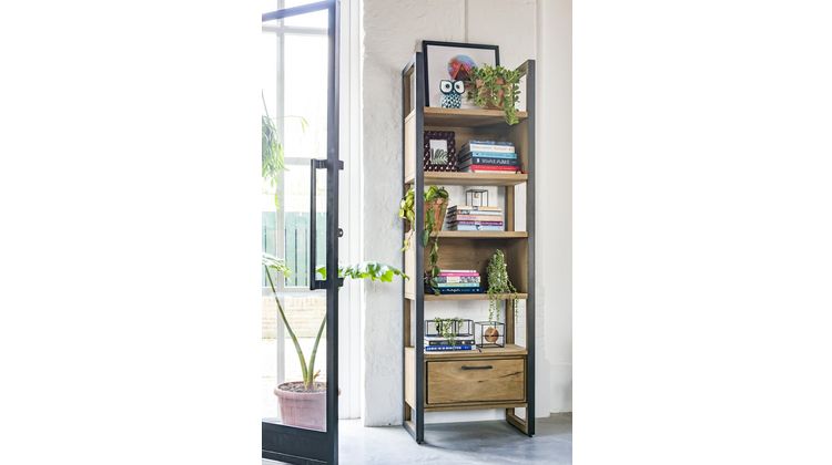 Henders en Hazel Metalo Boekenkast