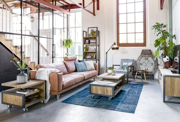 Henders en Hazel Metalo  Salontafel