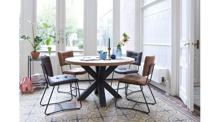 Henders en Hazel Metalox Rond Eettafel