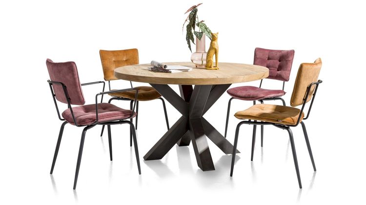 Henders en Hazel Metalox Rond Eettafel