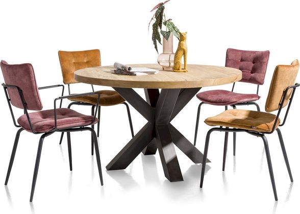 Henders en Hazel Metalox Rond Eettafel