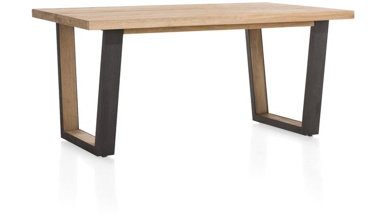 Henders en Hazel Metalox V-Poot Hout Eettafel