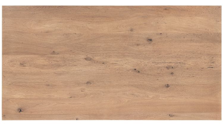 Henders en Hazel Metalox V-Poot Hout Eettafel