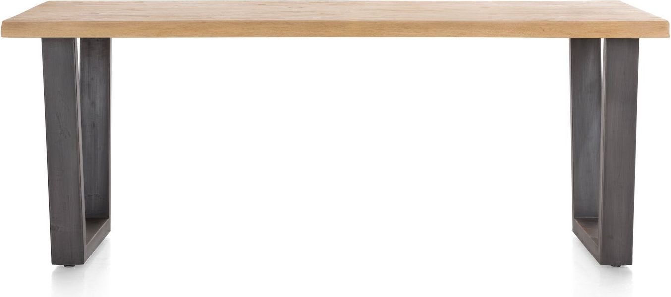 Henders en Hazel Metalox V-Poot Metaal Eettafel