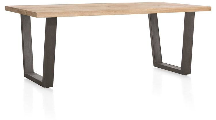 Henders en Hazel Metalox V-Poot Metaal Eettafel