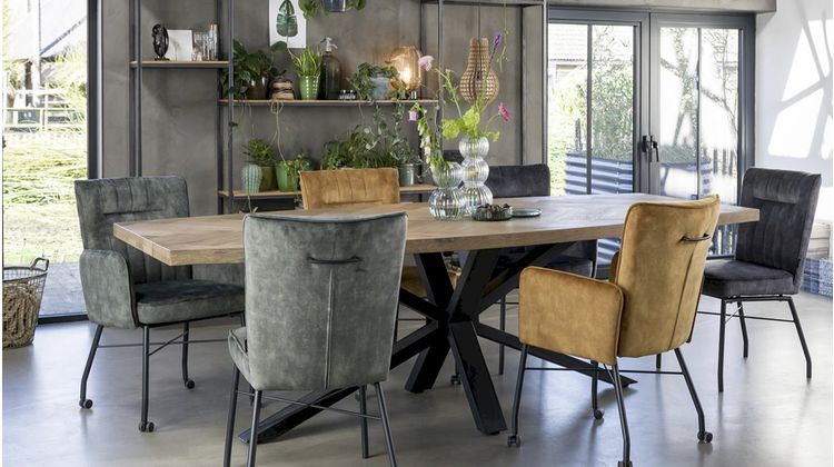 Henders en Hazel Metaluxe Eettafel