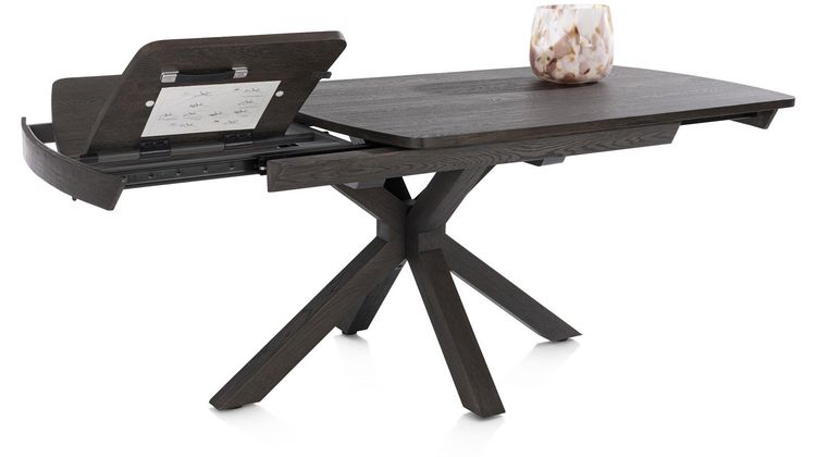 Henders en Hazel Nyon Basalt Uitschuiftafel