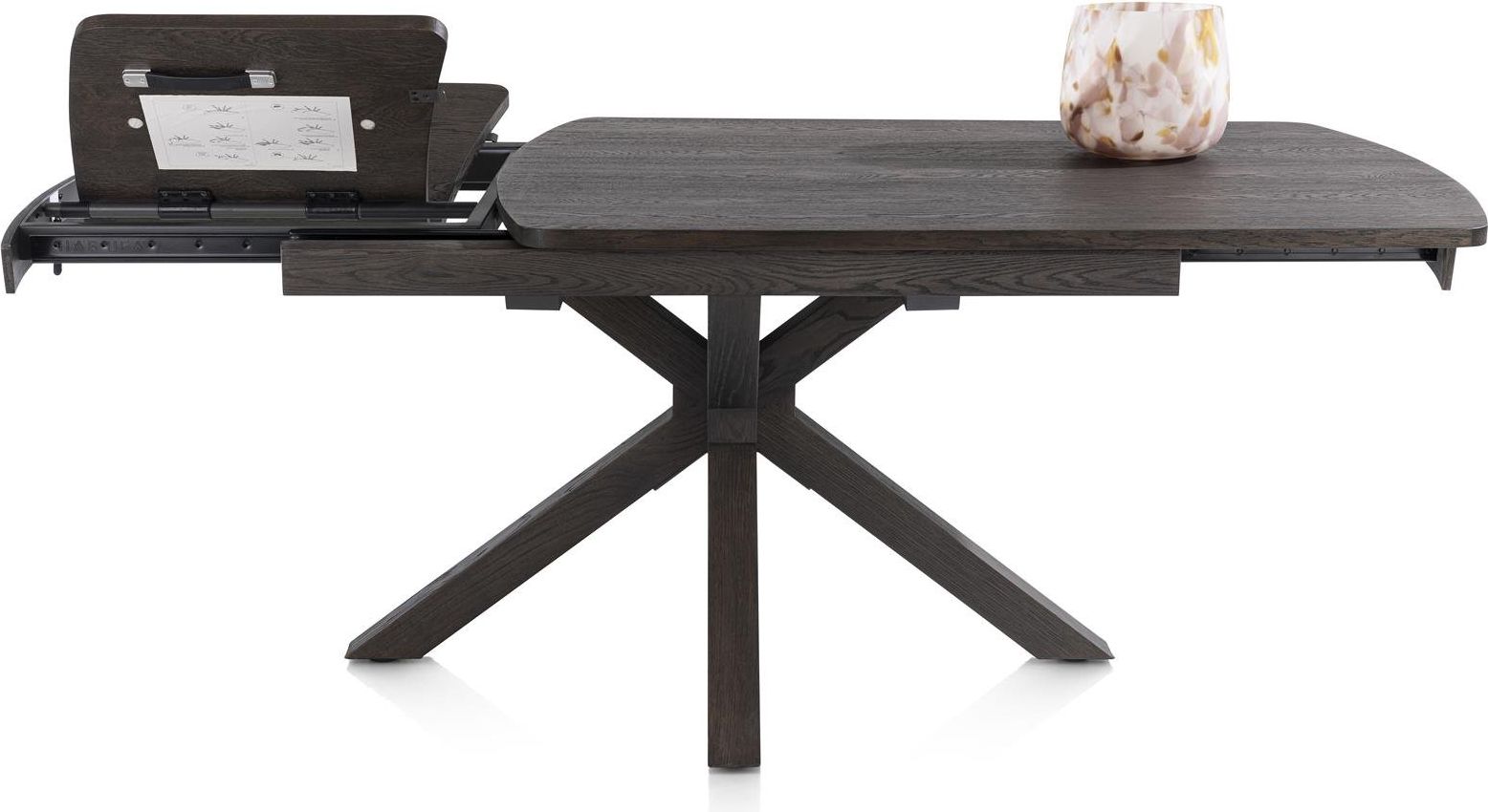 Henders en Hazel Nyon Basalt Uitschuiftafel