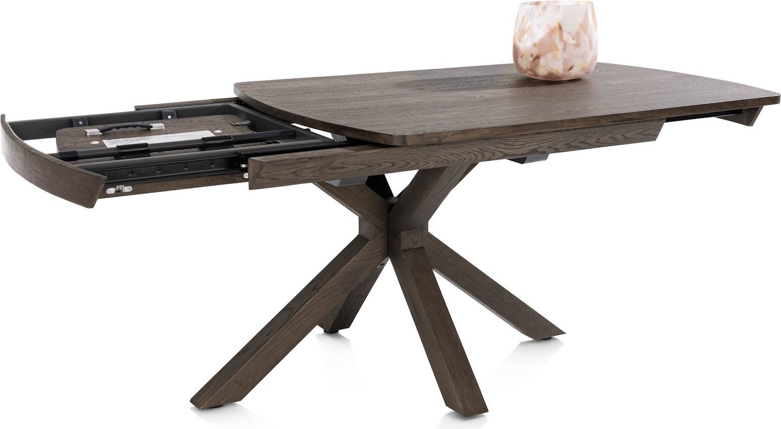 Henders en Hazel Nyon Basalt Uitschuiftafel