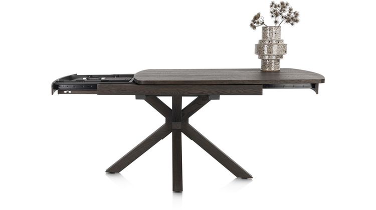 Henders en Hazel Nyon Basalt Uitschuiftafel