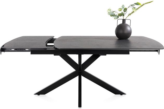 Henders en Hazel Pavalon Antraciet Uitschuiftafel
